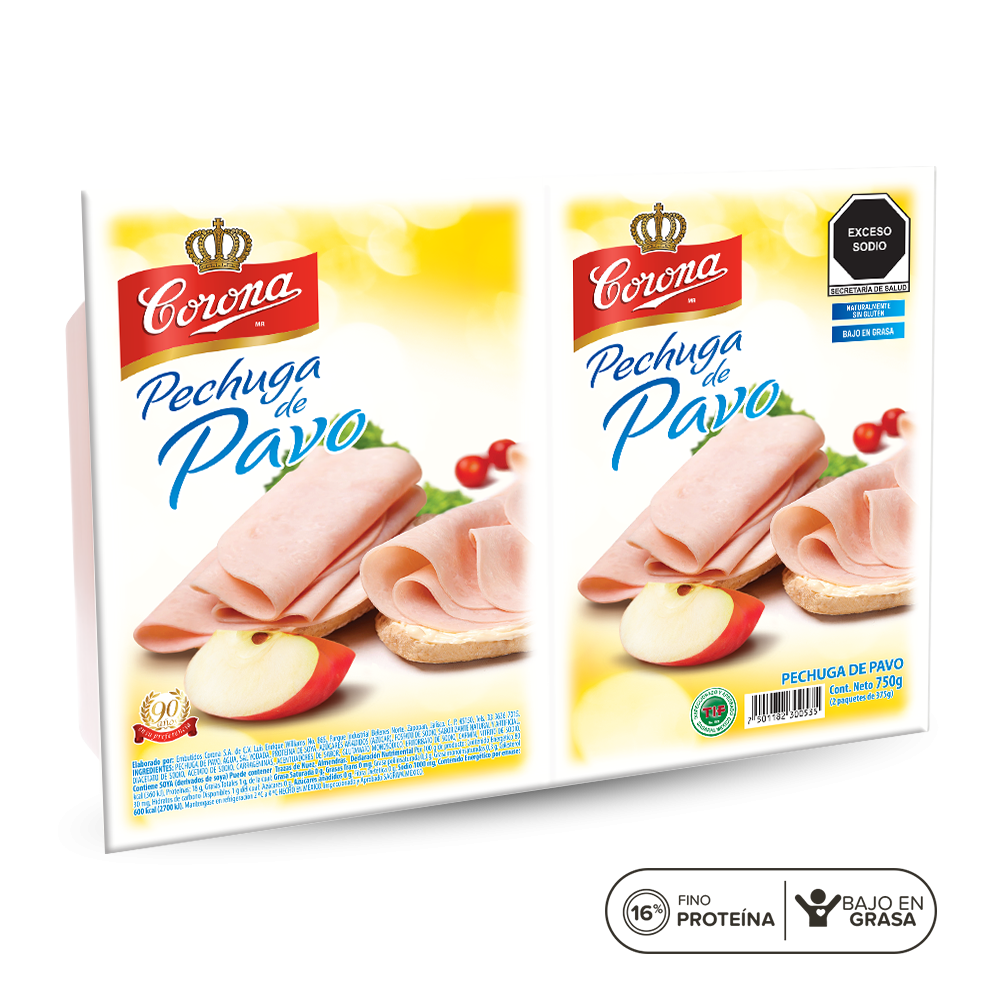 Pechuga de Pavo Rebanado 750g