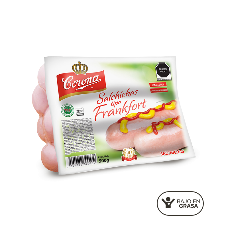 Salchichas tipo Frankfort Alemana