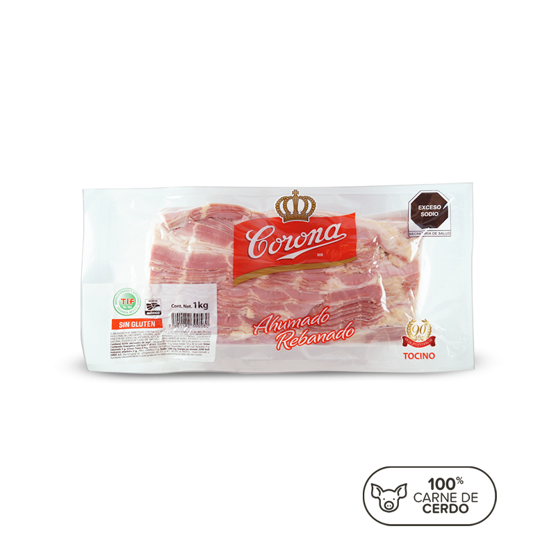 Tocino Corona Rebanado