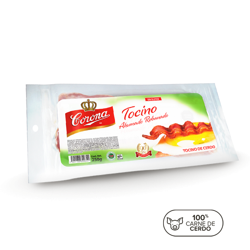 Tocino Corona Rebanado